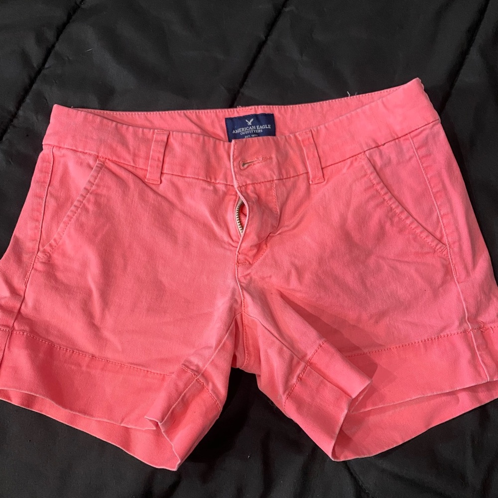 Pink shorts